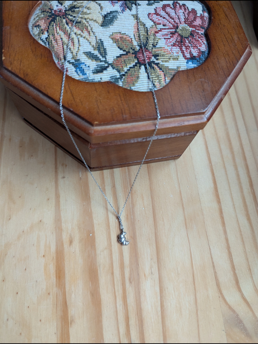 Croissant Pendant Necklace